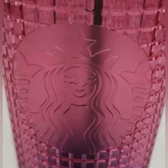💫 Starbucks Cold Cup Tumbler 24 oz Summer 2022 Watermelon Pink Purple Gradient - Picture 3 of 4